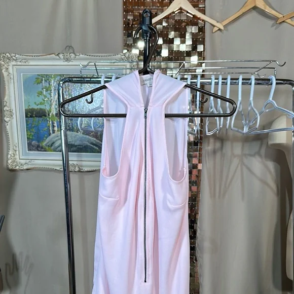 Smart Set Pink Zip-Front Tank Top - Picture 4 of 8